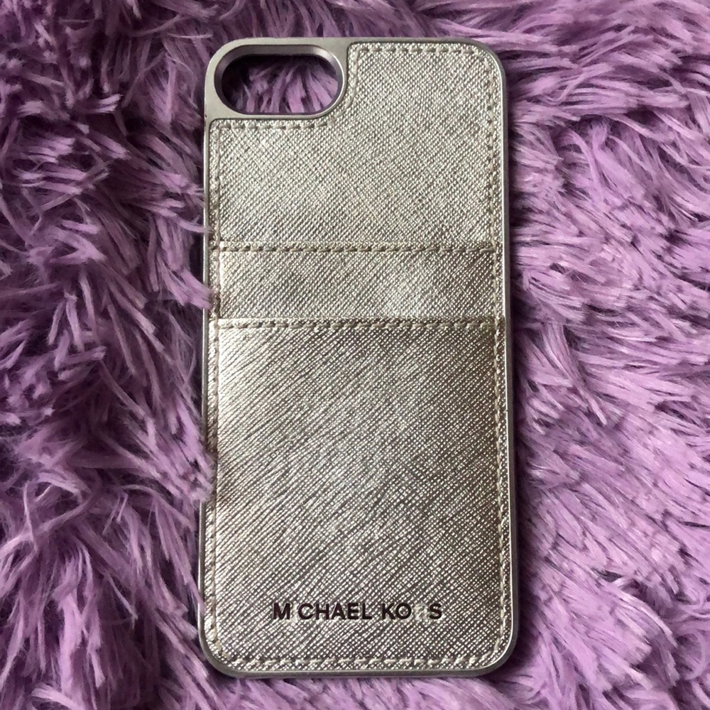 Michael Kors silver iPhone 6 case